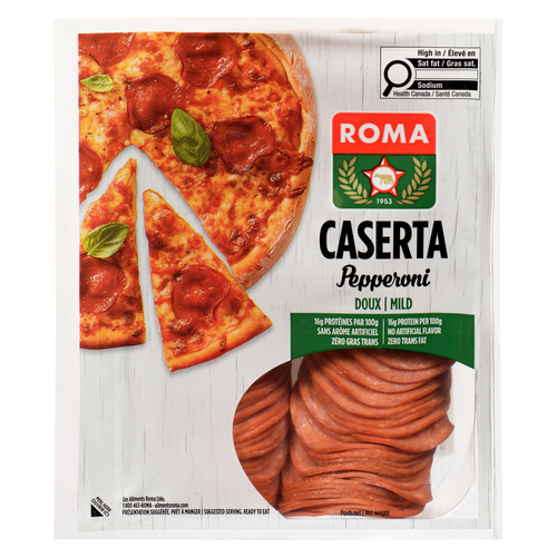Buy Roma Pepperoni Caserta Sliced 375 g | IGA