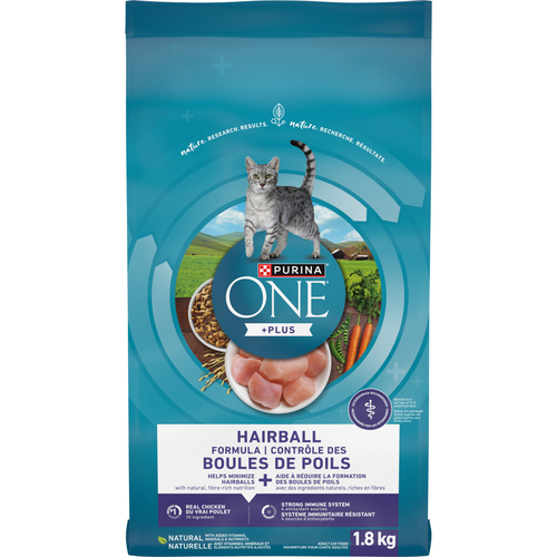 Purina ONE +Plus High Protein with Real Chicken Dry Cat Food