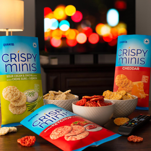 crispy minis all dressed Quaker Crispy Minis