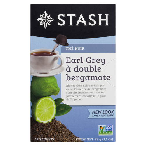 tea Buy Stash Black Tea Double Bergamot Earl Grey Citrus 18 Tea Bags