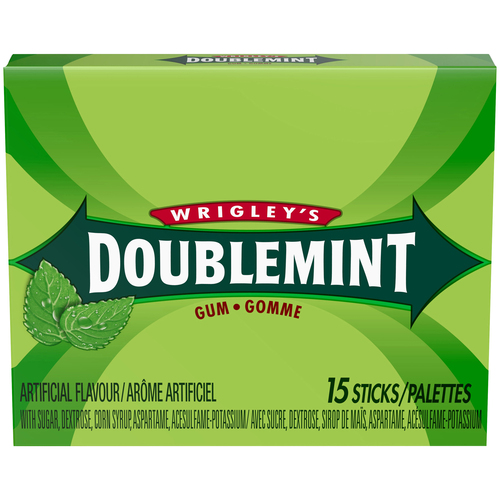 Doublemint Chewing Gum Peppermint