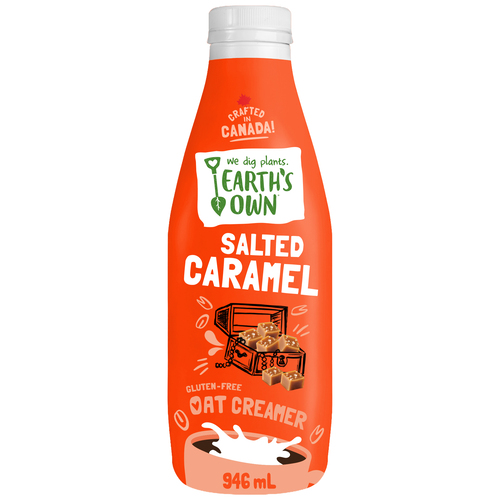 Earth's Own Gluten-Free Oat Coffee Creamer Salted Caramel 946ml
