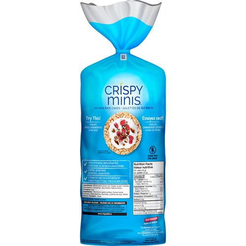 Buy Quaker Crispy Minis Rice Cakes Apple Cinnamon 185 g