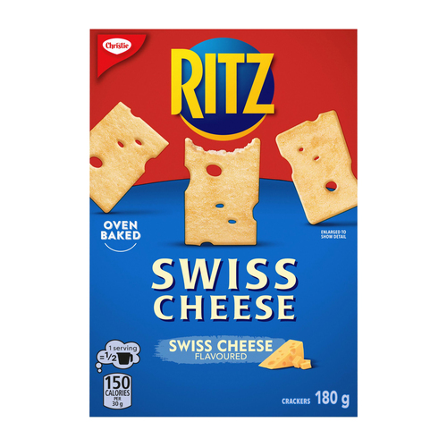 Buy ritz-crackers-swiss-cheese-180-g | Foodland