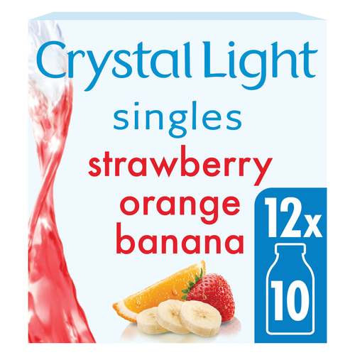Crystal Light Strawberry Orange Banana Drink Mix