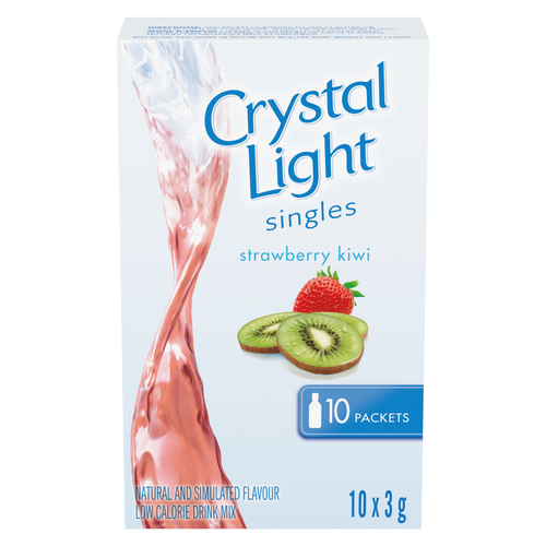 Crystal Light Drink Mix Singles Strawberry Kiwi