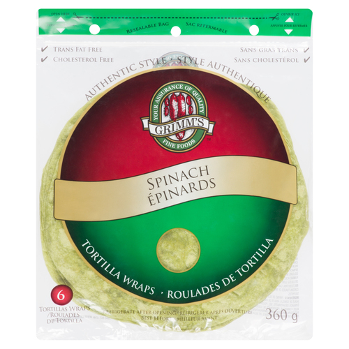 Grimm's Fine Foods Cheese Tortilla Wrap