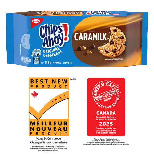 Buy Christie Chips Ahoy! Cadbury Caramilk Cookies Original 253 g