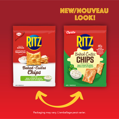Buy Ritz Baked Chips Sour Cream & Onion 240 g | Foodland