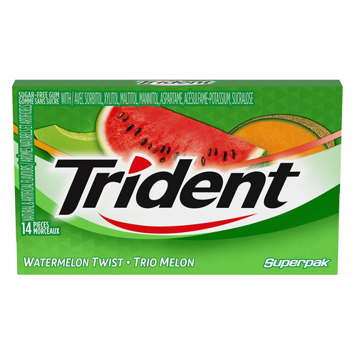 Trident Sugar Free Watermelon Twist Gum