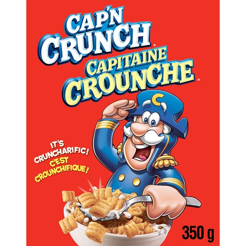 Quaker Cap'N Crunch Cereal 350 g