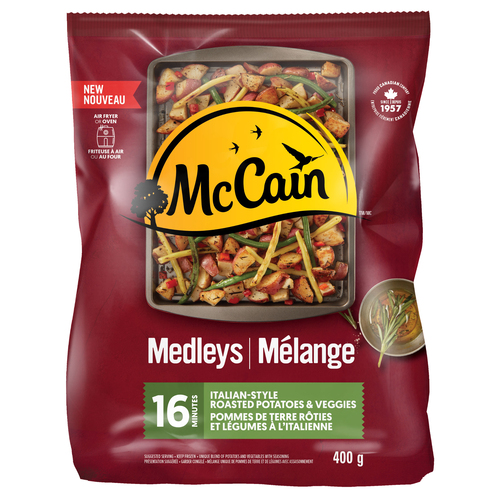 Buy McCain Medleys Italian-Style Roasted Potatoes Veggies 400g