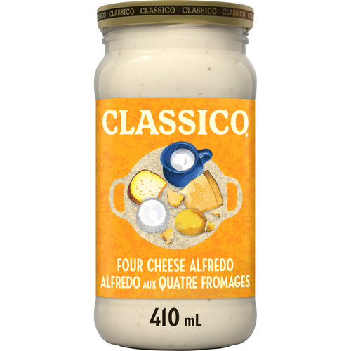 Classico Pasta Sauce Four Cheese Alfredo 410 ml
