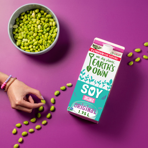 Buy Earth's Own Gluten-Free Soy Milk Alternative Original 1.75 L | IGA