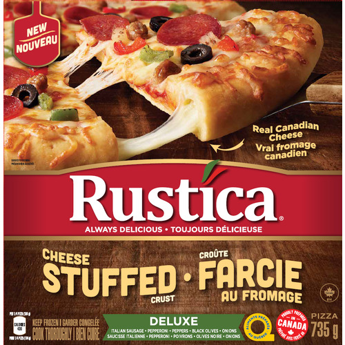 Rustica Stuffed Crust Deluxe Pizza