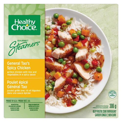 Healthy Choice Gourmet Steamers General Tao's Spicy Chicken