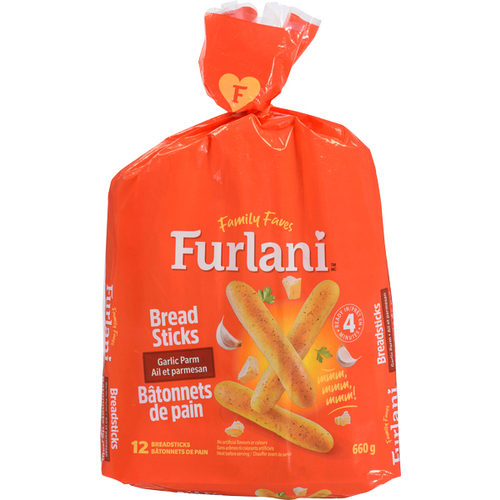 Furlanis Frozen Bread Sticks Garlic Parm