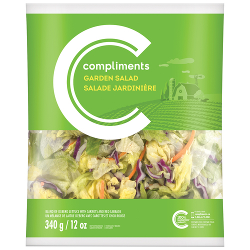 Buy Compliments Garden Salad 340 g | Sobeys Inc.