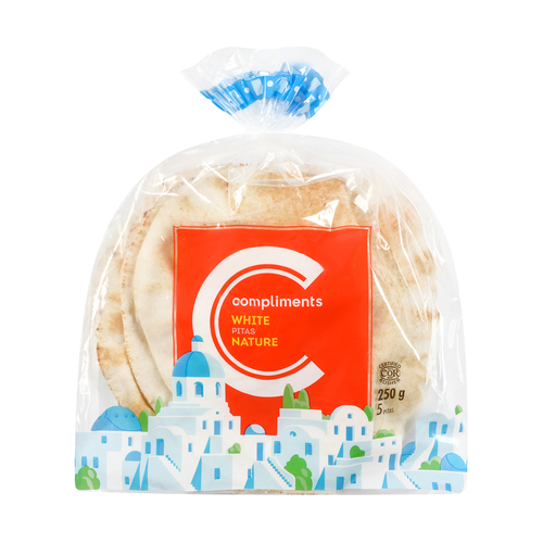 Compliments Pita Bread White