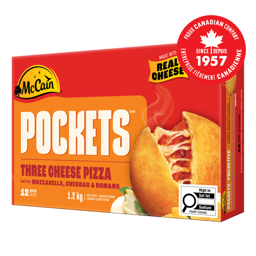McCain Pizza Pockets Three Cheese