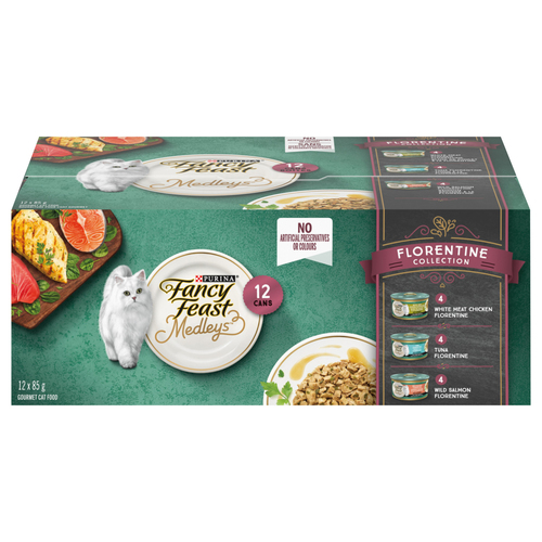 Fancy Feast Medleys Primavera Gravy Collection Variety Pack