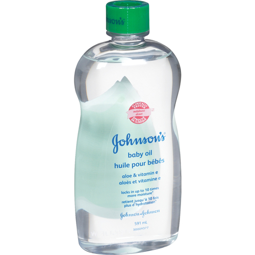 Buy Johnson & Johnson Aloe Vera & Vitamin E Baby Oil 591 ml | FreshCo