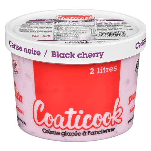 Buy Coaticook Gluten-Free Ice Cream Black Cherry 2 L | IGA