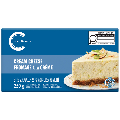 Compliments Cream Cheese Brick