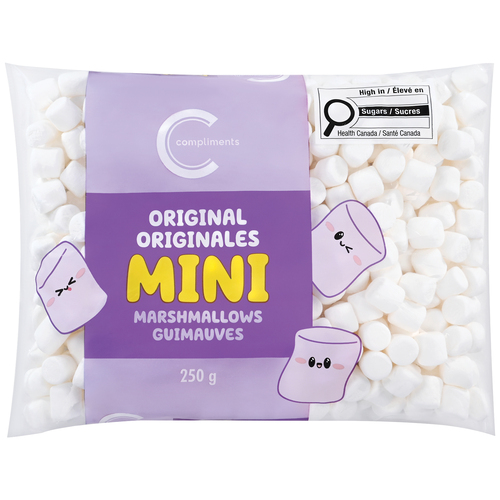 Compliments Mini White Marshmallows 250 g