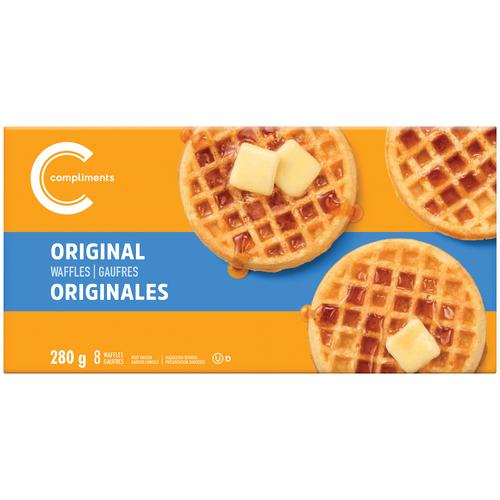 Compliments Frozen Waffles Original