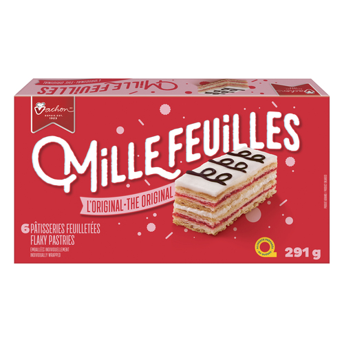 Vachon Mille-Feuilles Flaky Pastries The Original