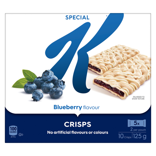 Kellogg's Special K Pastry Crisps Blueberry