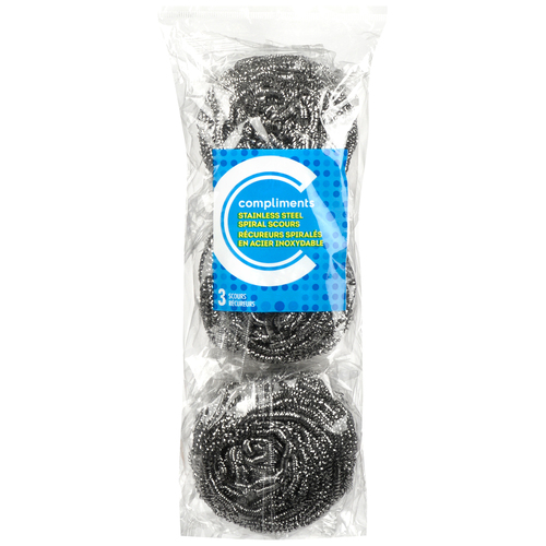 Compliments Stainless Steel Scouring Pads