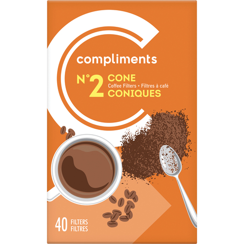 Compliments N°2 Cone Coffee Filters