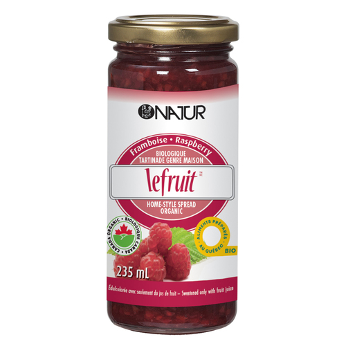 Buy Natur Organic Jam Raspberry 235 ml | Sobeys Inc.