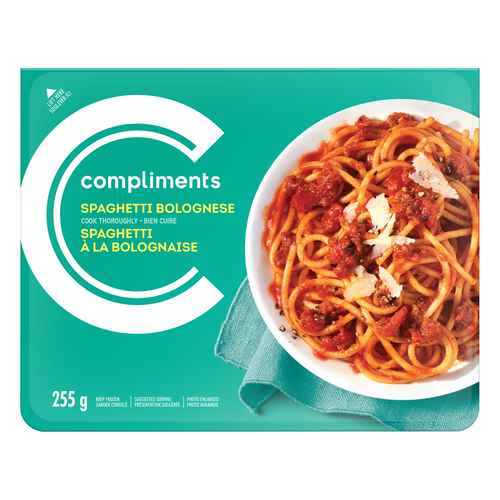 Compliments Spaghetti Bolognese Frozen Entree