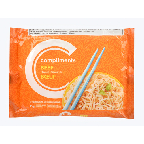 Compliments Beef Noodles