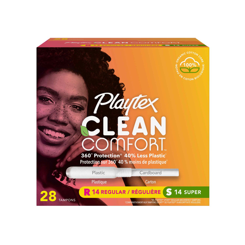 Playtex Clean Comfort Tampons