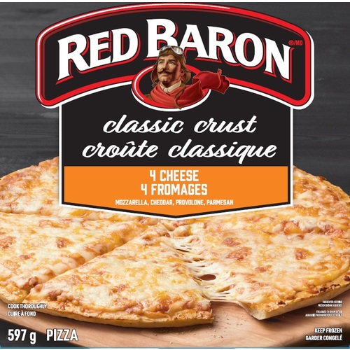 Red Baron Classic Crust 4 Cheese Pizza