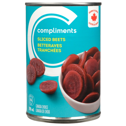 Compliments Canned Sliced Beets