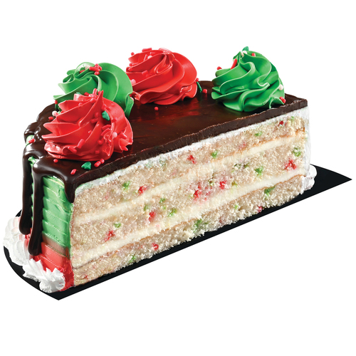 Dessert Cake Half Holiday Confetti