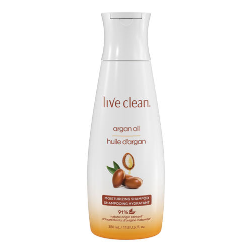 Buy Live Clean Argan Oil Shampoo 350 ml | Foodland