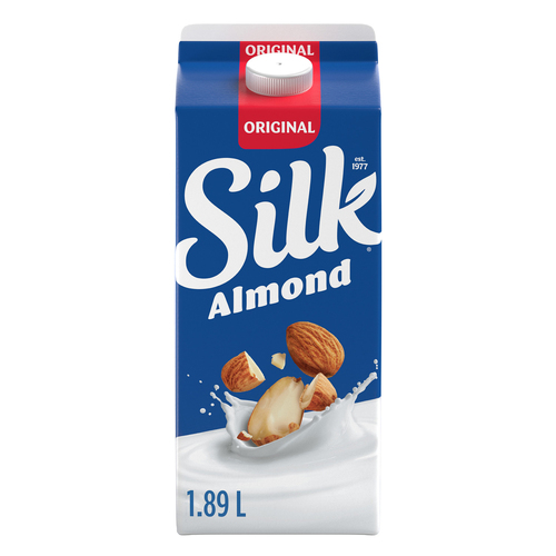 Silk Dairy-Free Plant Based Almond Milk Alternative Original 1.89 L