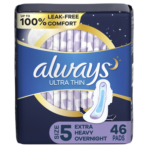 Always Pads Ultra Thin Extra Heavy Over Night