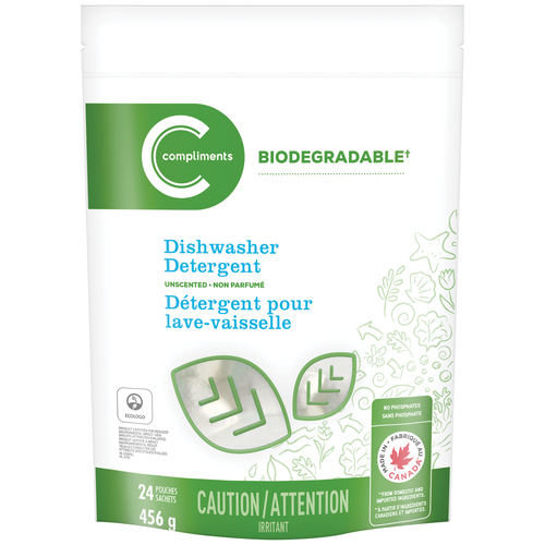 Compliments Dishwasher Detergent Green Care