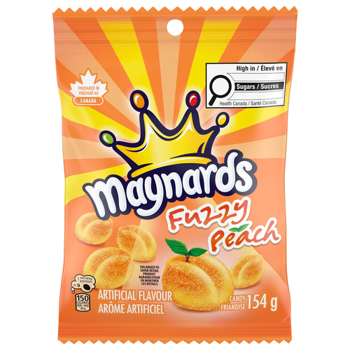 Maynards Fuzzy Peach Candy