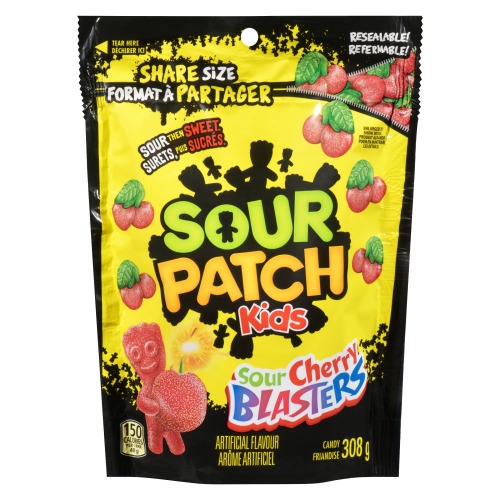 Sour Patch Kids Candy Sour Cherry Blasters 308 g