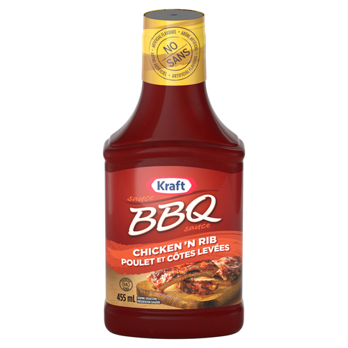 Buy Kraft Bbq Sauce Chicken N Rib 455 ml Sobeys