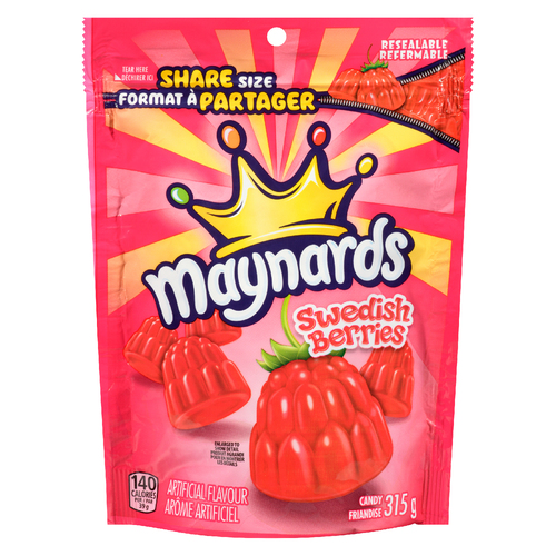 Maynards Candy Swedish Berries 315 g