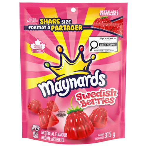 Buy Maynards Candy Swedish Berries 315 g | Foodland